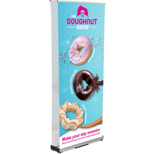 Champion Layflat Pull Up Banner Double-Sided Incl Kit by BrandXellence