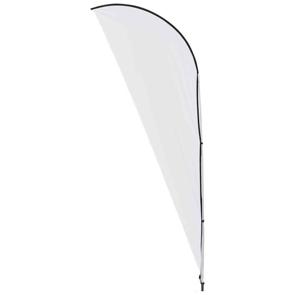 Legend 2m Sublimated Sharkfin Double-Sided Flying Banner - 1 Complete Unit by brandxellence