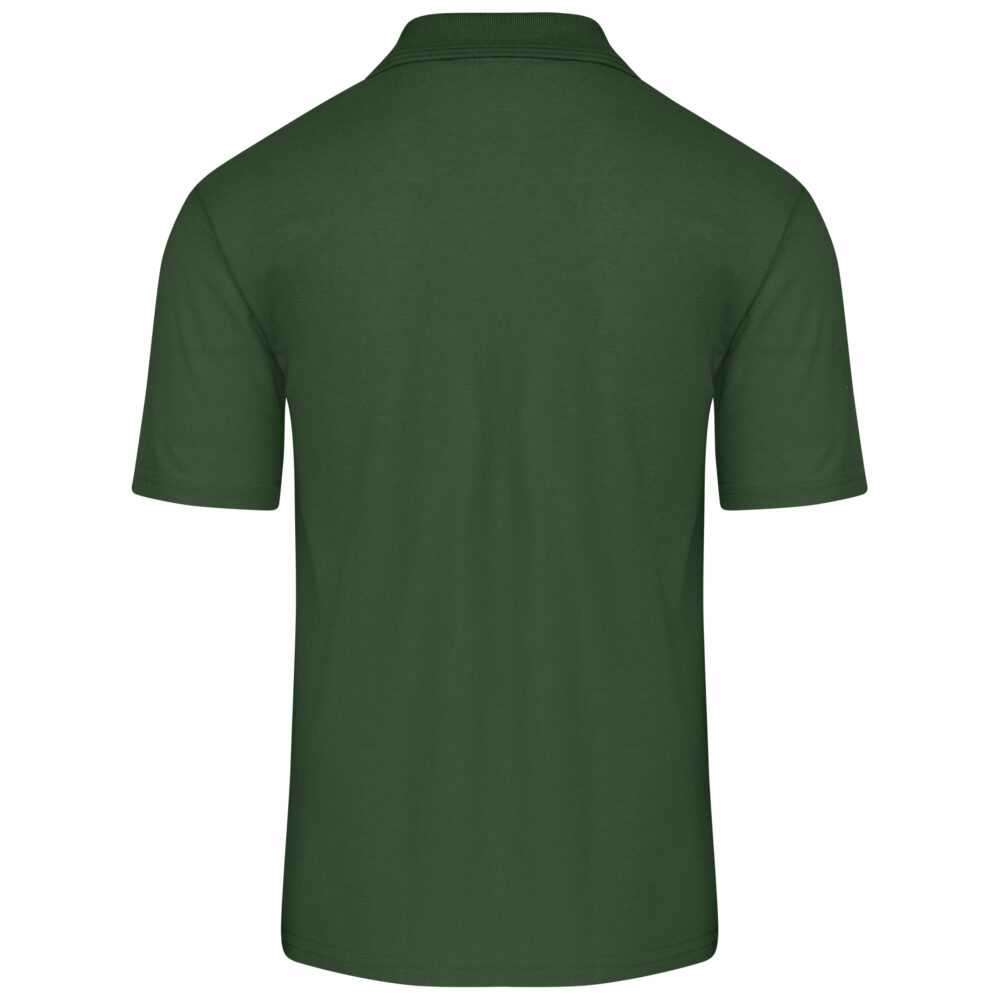 Mens Basic Pique Golf Shirt dark green colour ALT-BBM-DG1_default