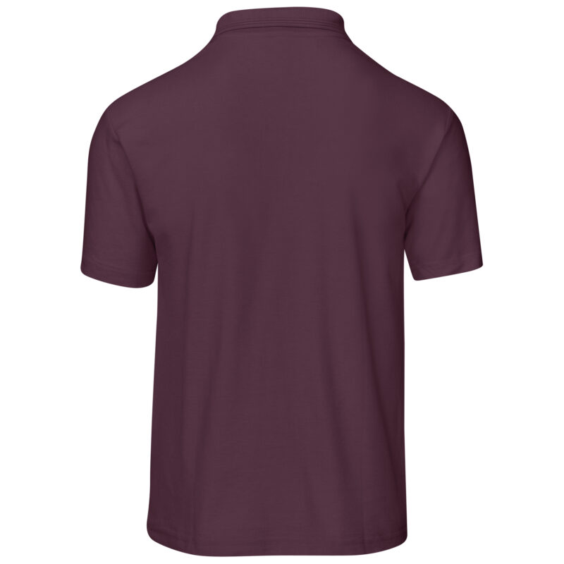Mens Basic Pique Golf Shirt ALT-BBM-DR_default in dark red by brandxellence