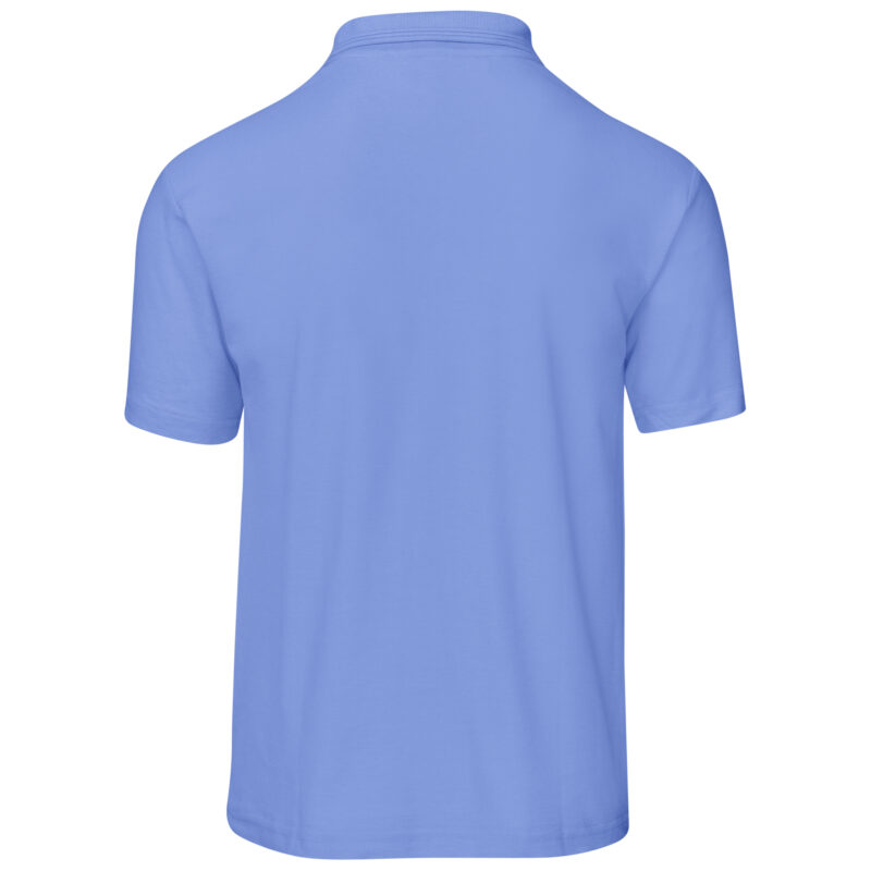 Mens Basic Pique Golf Shirt ALT-BBM-LB-GHBK_default in light blue by brandxellence