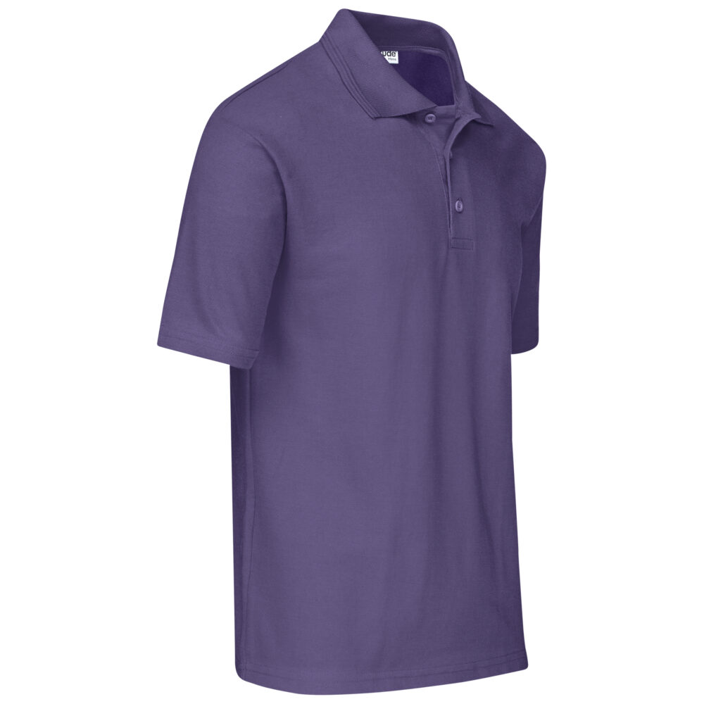 Mens Basic Pique Golf Shirt ALT-BBM-P_default in purple by brandxellence