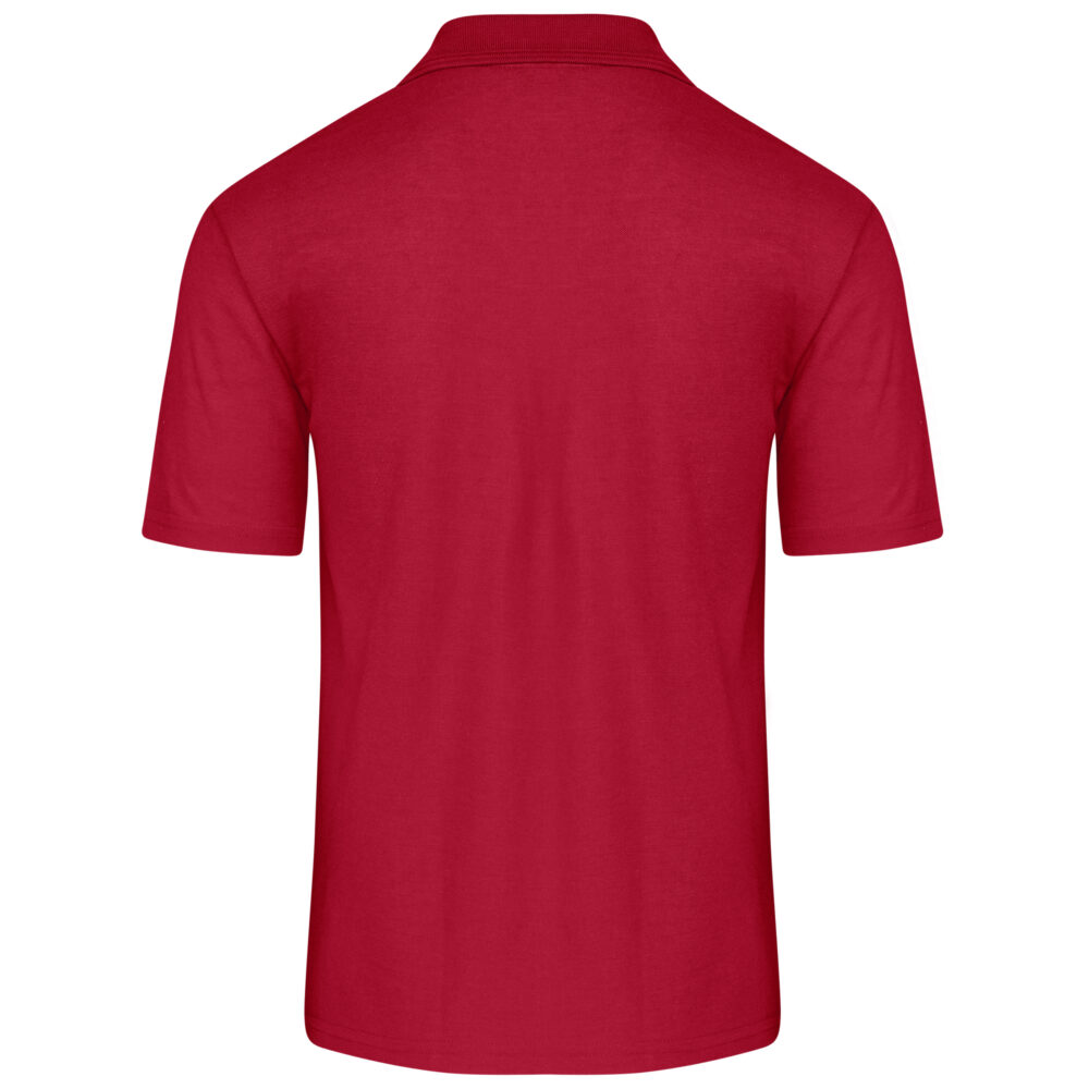 Mens Basic Pique Golf Shirt ALT-BBM-R_default in red by brandxellence