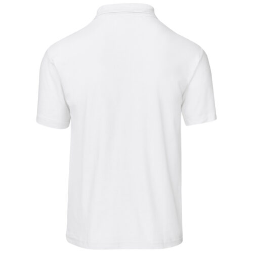 Mens Basic Pique Golf Shirt ALT-BBM-W_default in white by brandxellence