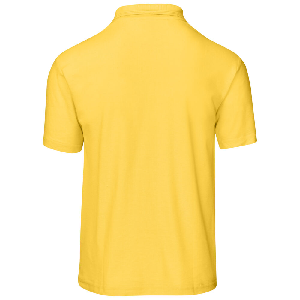Mens Basic Pique Golf Shirt ALT-BBM-Y_default in yellow by brandxellence