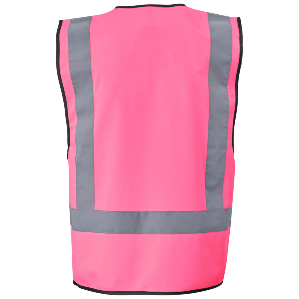Direction En4 Hi-Viz Reflective Full Zip Vest ALT-1201-PI-GHBK_default