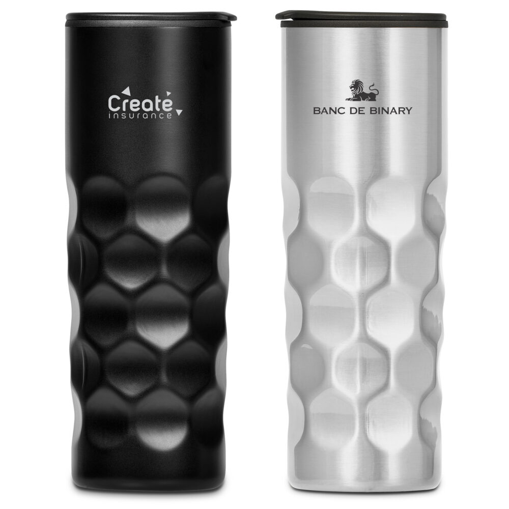 Serendipio Meteor Stainless Steel & Plastic Double-Wall Tumbler - 450ml brandxellence