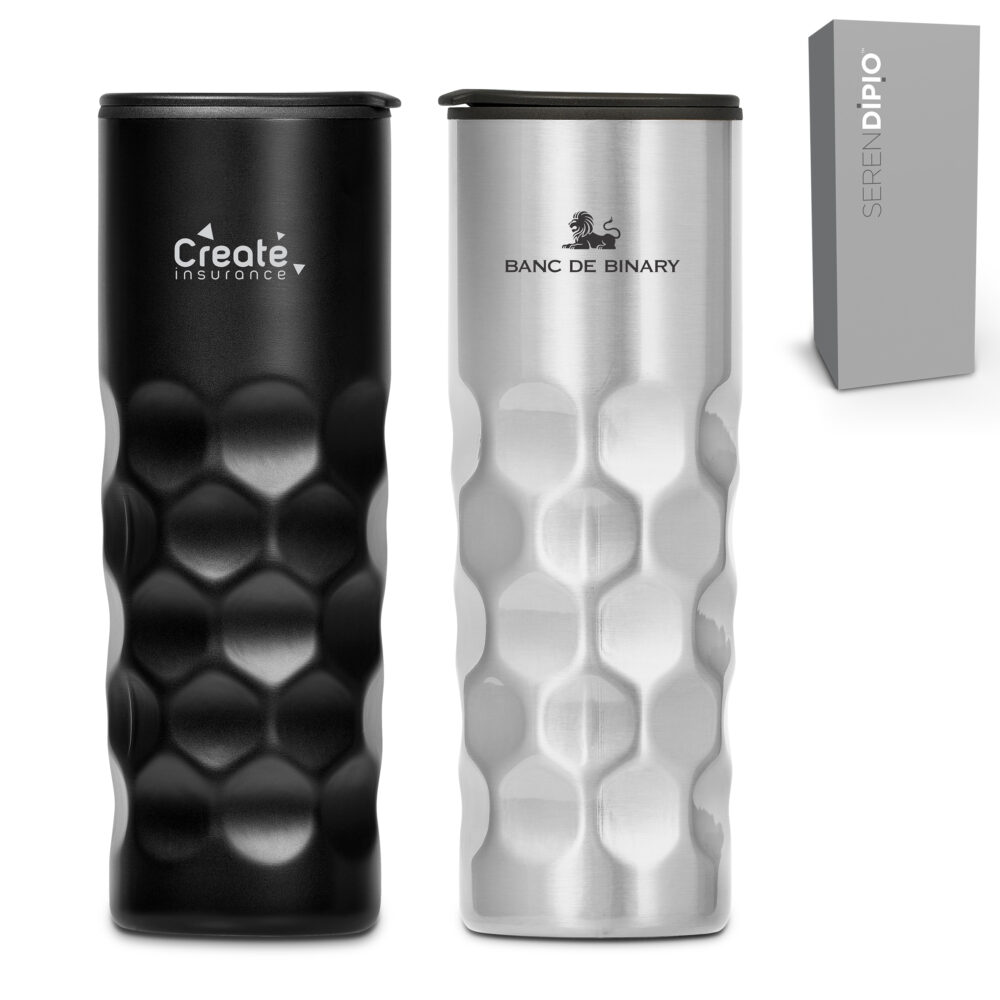 Serendipio Meteor Stainless Steel & Plastic Double-Wall Tumbler - 450ml DW-7000-01_default