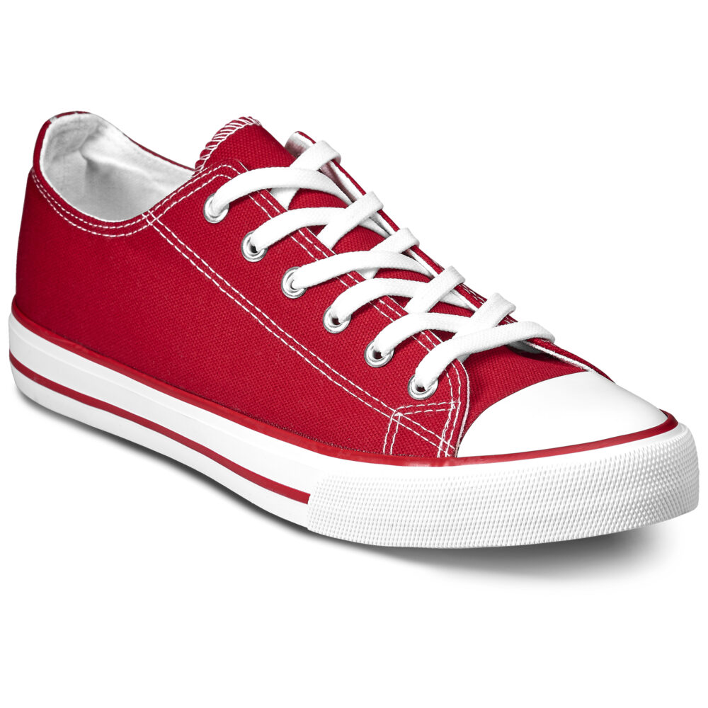 Unisex Trendi Canvas Sneaker red ALT-TRD-R_default Unisex Trendi Canvas Sneaker Red by Brandxellence