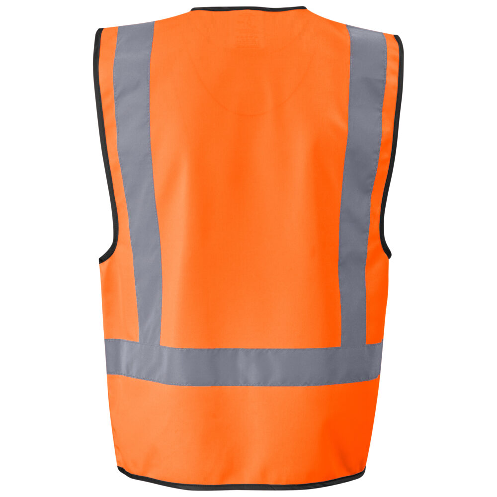 Direction En4 Hi-Viz Reflective Full Zip Vest orange ALT-1201-O-GHBK_default