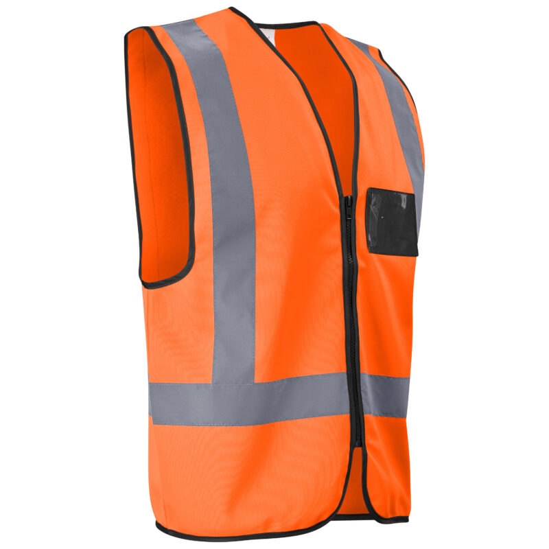 Direction En4 Hi-Viz Reflective Full Zip Vest orange ALT-1201-O-GHSI_default