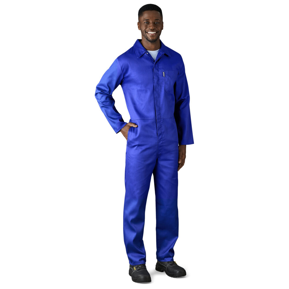 Safety Polycotton Boiler Suit royal blue ALT-1108-RB_MOFR46_default Safety Polycotton Boiler Suit royal blue ALT-1108-RB_default by brandxellence workwear