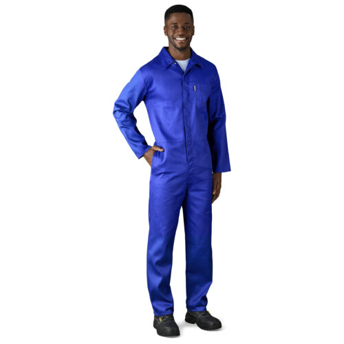 Safety Polycotton Boiler Suit royal blue ALT-1108-RB_MOFR46_default Safety Polycotton Boiler Suit royal blue ALT-1108-RB_default by brandxellence workwear