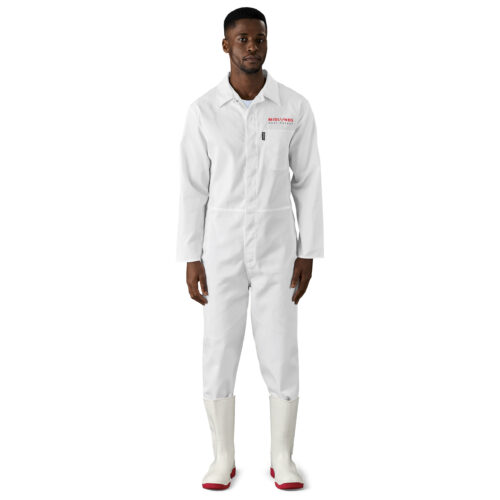 Safety Polycotton Boiler Suit white ALT-1108_default by brandxellence workwear