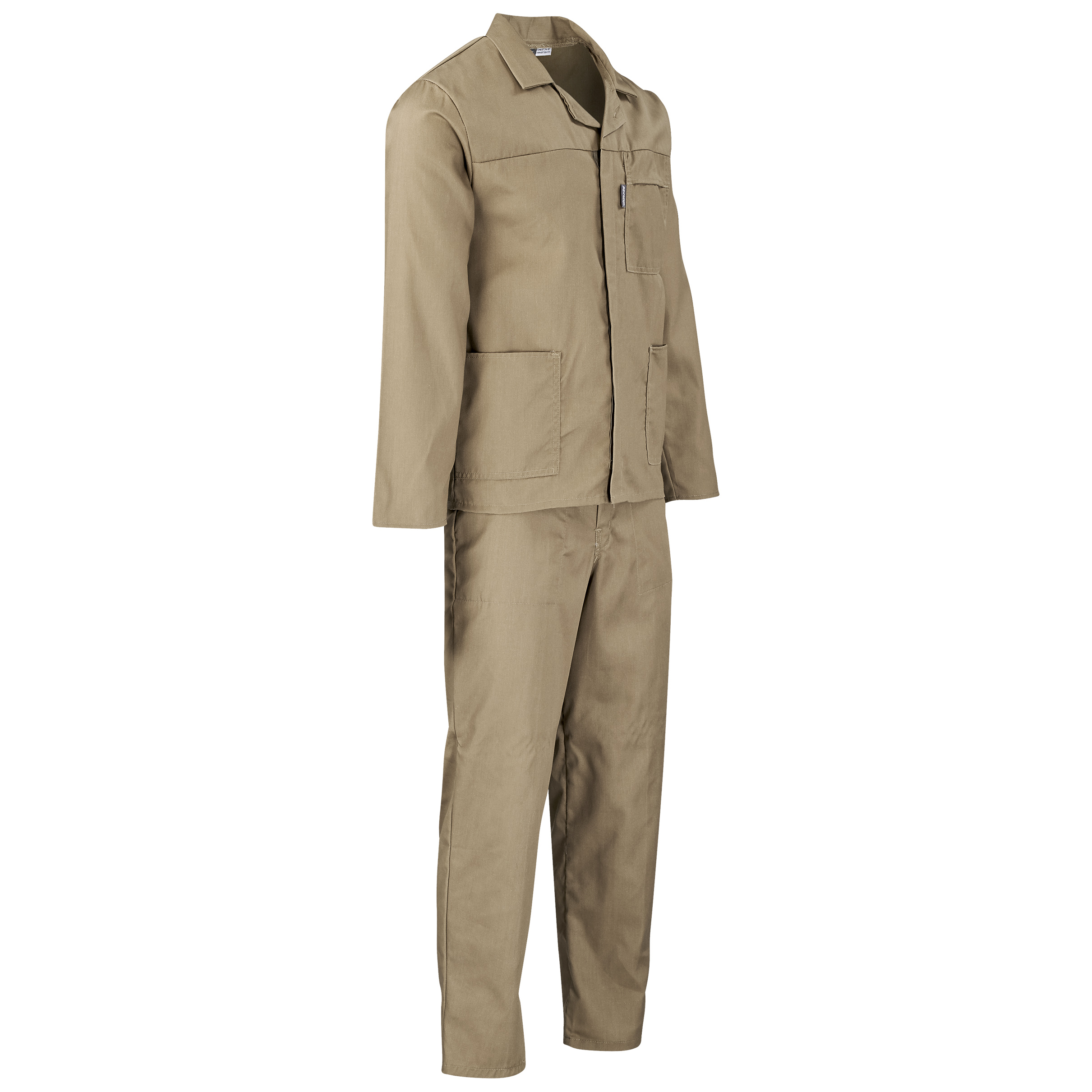 Trade Polycotton Conti Suit khaki ALT-1101-KH-GHSI_default by brandxellence workwear