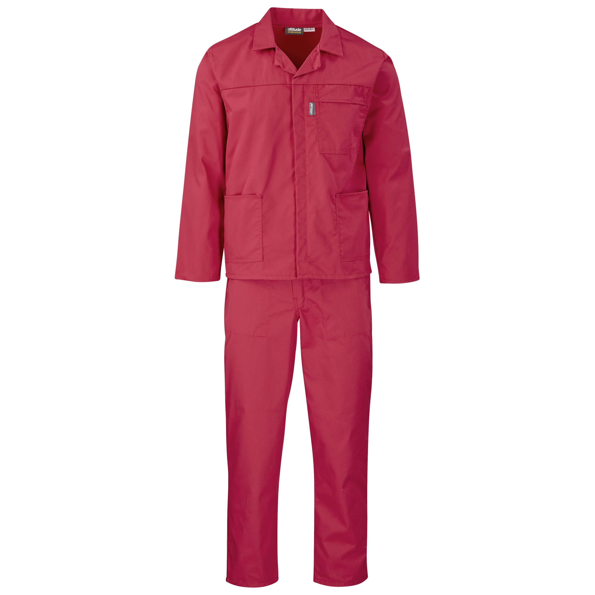 Trade Polycotton Conti Suit red ALT-1101-R_default by brandxellence workwear