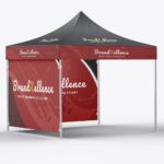 Branded Gazebo Johannesburg - printed by brandxellence branding company johannesburg Gazebo dye sublimation Gazebos