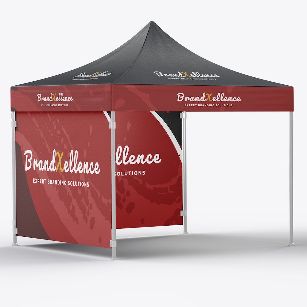 Branded Gazebo Johannesburg - printed by brandxellence branding company johannesburg Gazebo dye sublimation Gazebos
