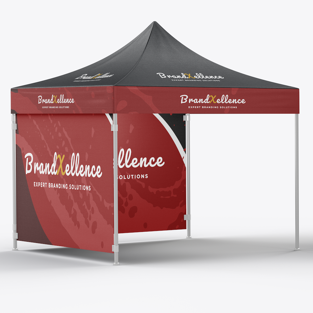 Branded deluxe steel Gazebo Johannesburg - printed by brandxellence branding company johannesburg2