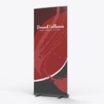 Pull up banner - roll up banner printed and produced by brandxellence branding company johannesburg pull up banner reskin