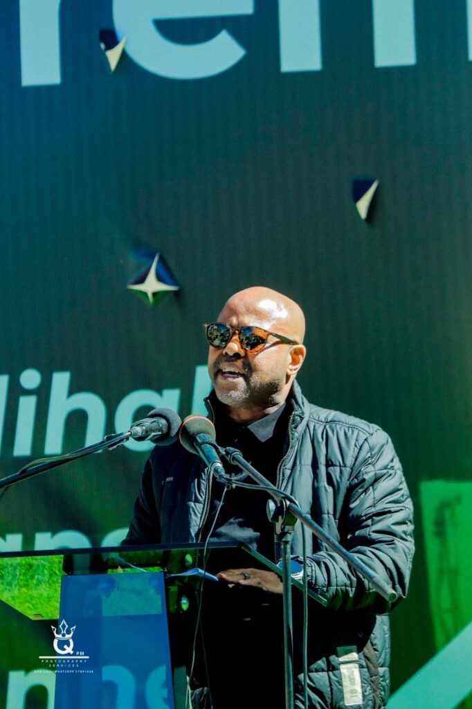 Minister of Natural Resources, Mr. Mohlomi Moleko